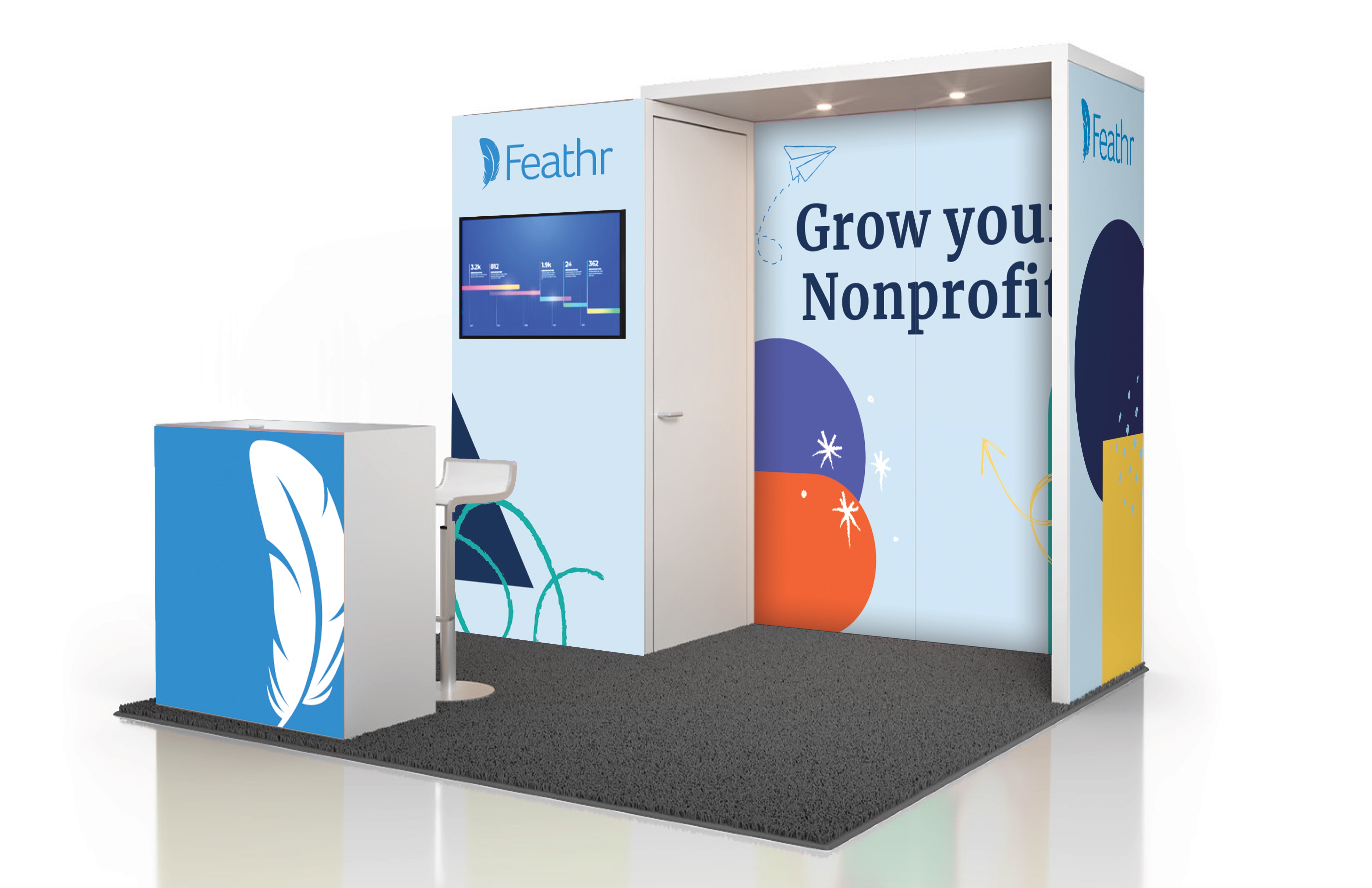 Iron Display Samples Trade Show Graphic Design Services | Iron Displays