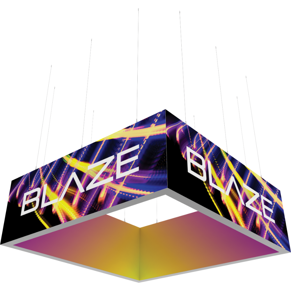Blaze Light Box - Hanging Square 1204