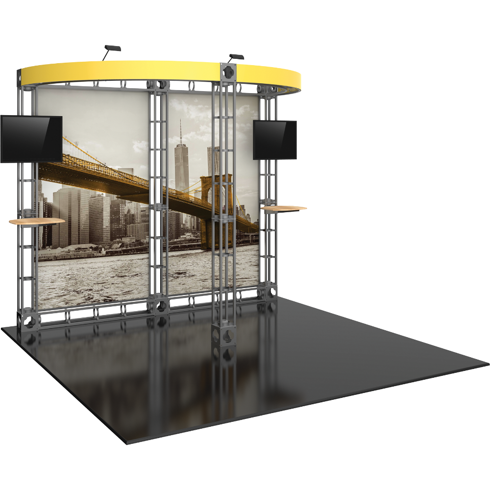 Clio Orbital Express Truss 10ft Modular Exhibit