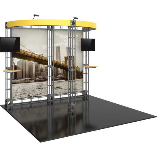 Clio Orbital Express Truss 10ft Modular Exhibit