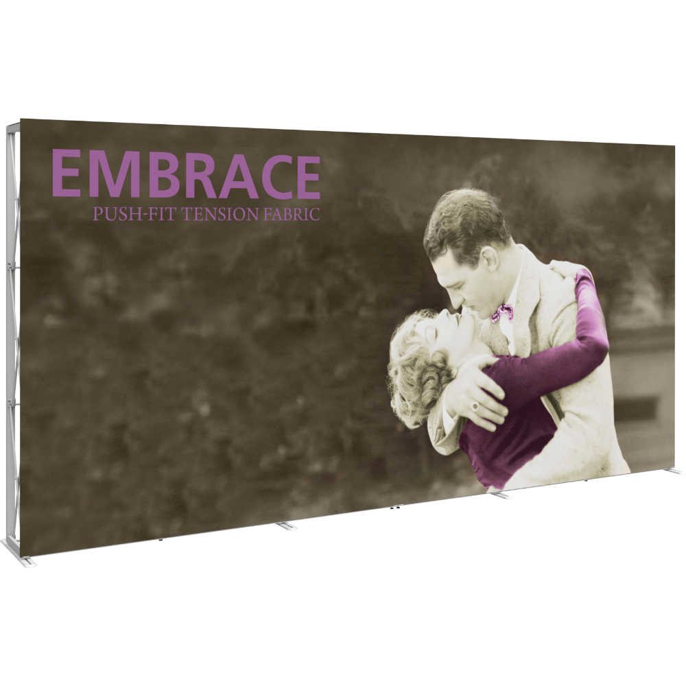 Embrace 15ft Full Height Push-fit Tension Fabric Display