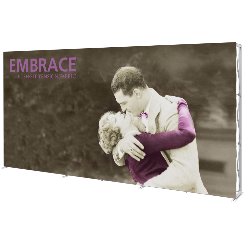 Embrace 15ft Full Height Push-fit Tension Fabric Display