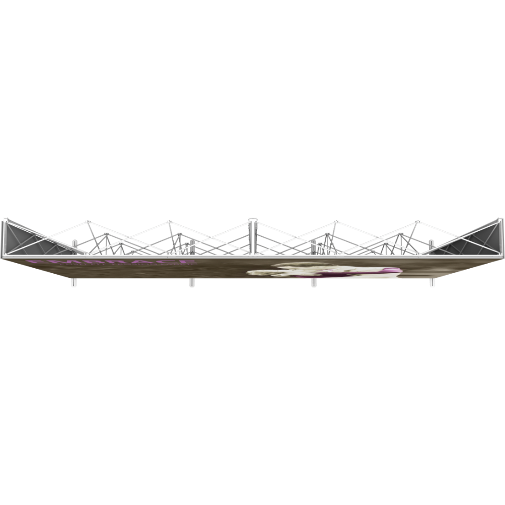 Embrace 15ft Full Height Push-fit Tension Fabric Display