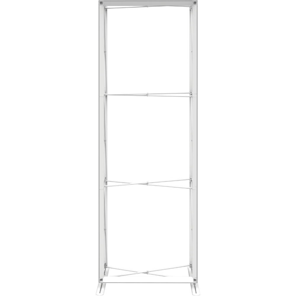 Embrace 2.5ft Full Height Push-Fit Tension Fabric Display