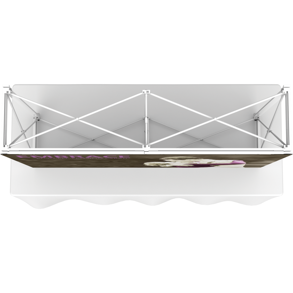 Embrace 5ft Square Tabletop Push-Fit Tension Fabric Display