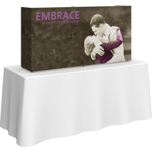 Embrace 5ft Tabletop Push-Fit Tension Fabric Display