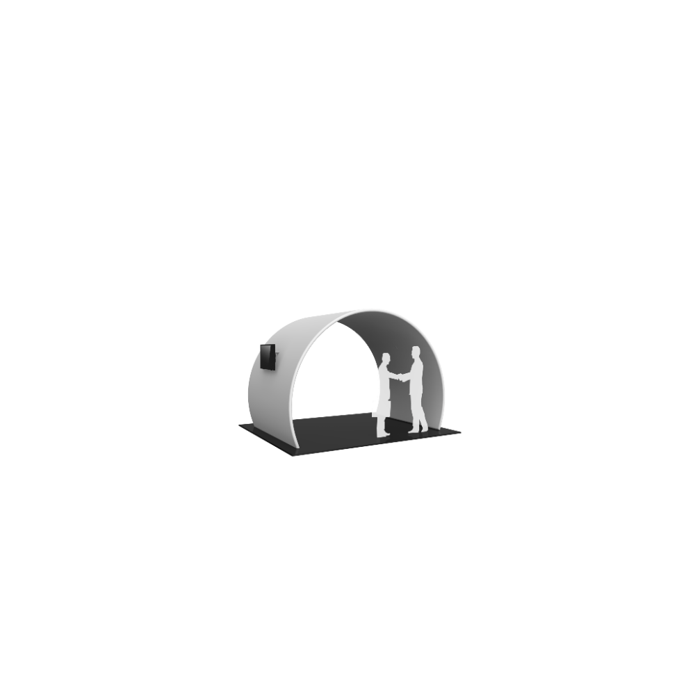 Formulate 12ft Arch 01 Tension Fabric Structure