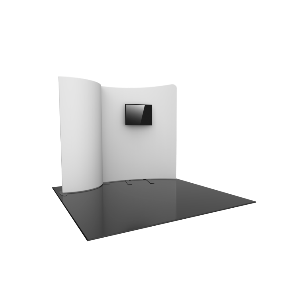 Formulate Designer Series 10ft Fabric Backwall Kit 01
