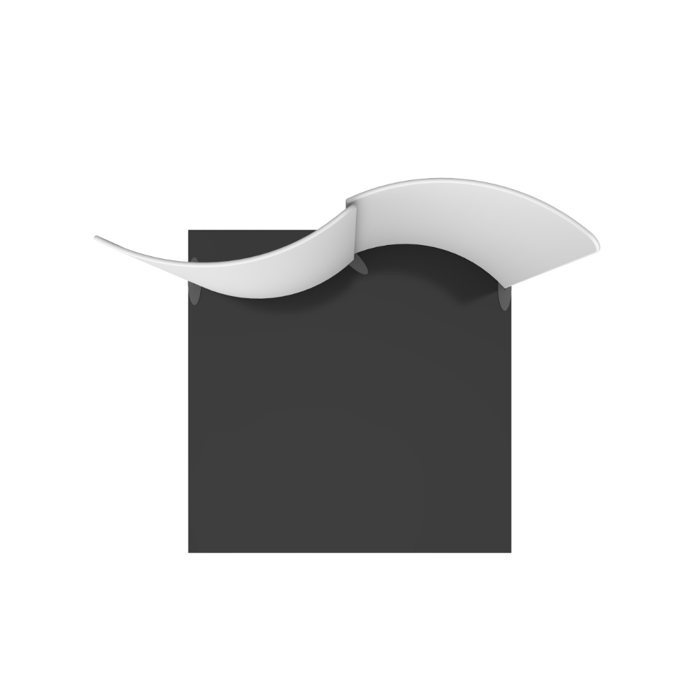 Formulate Designer Series 10ft Fabric Backwall Kit 03