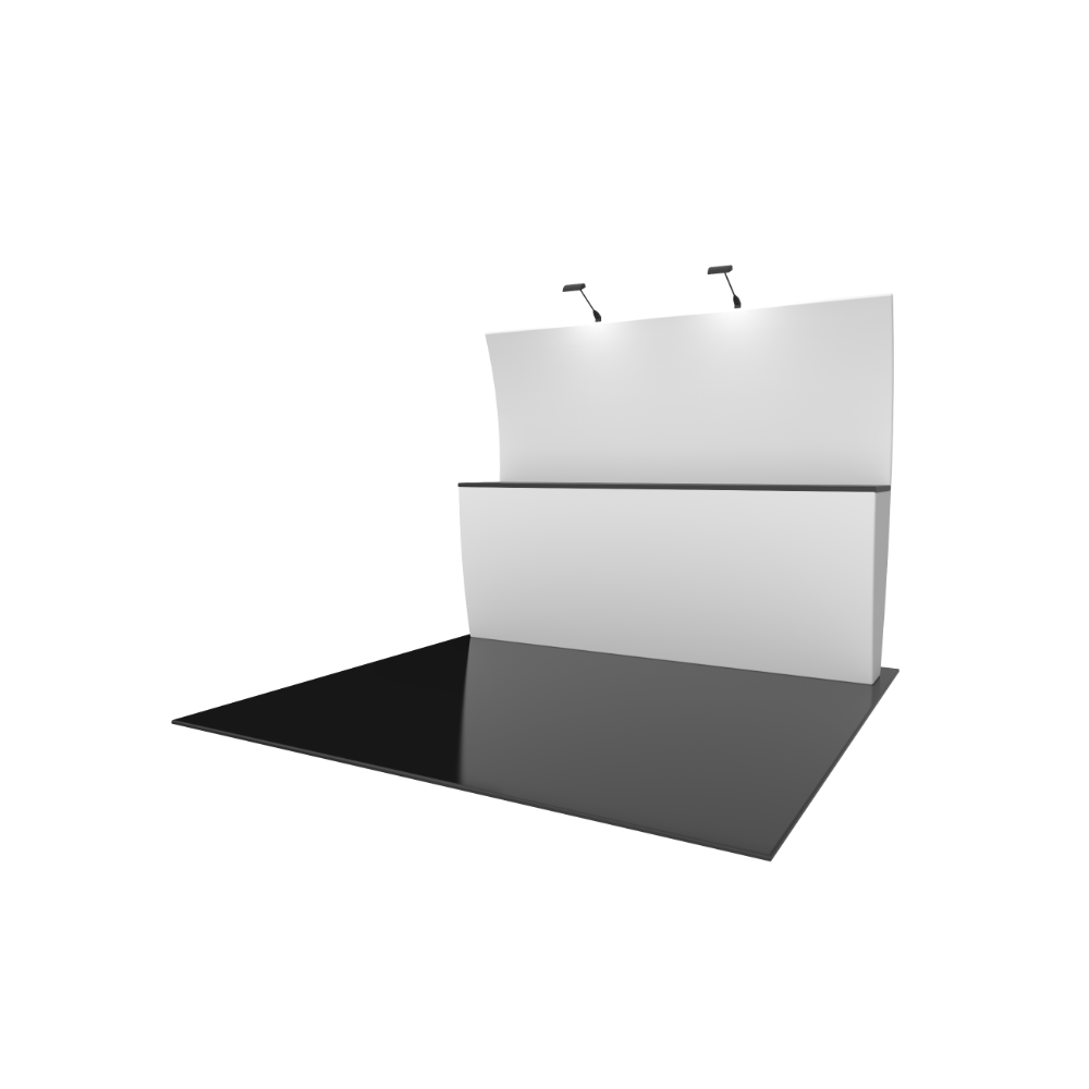 Formulate Designer Series 10ft Fabric Backwall Kit 13