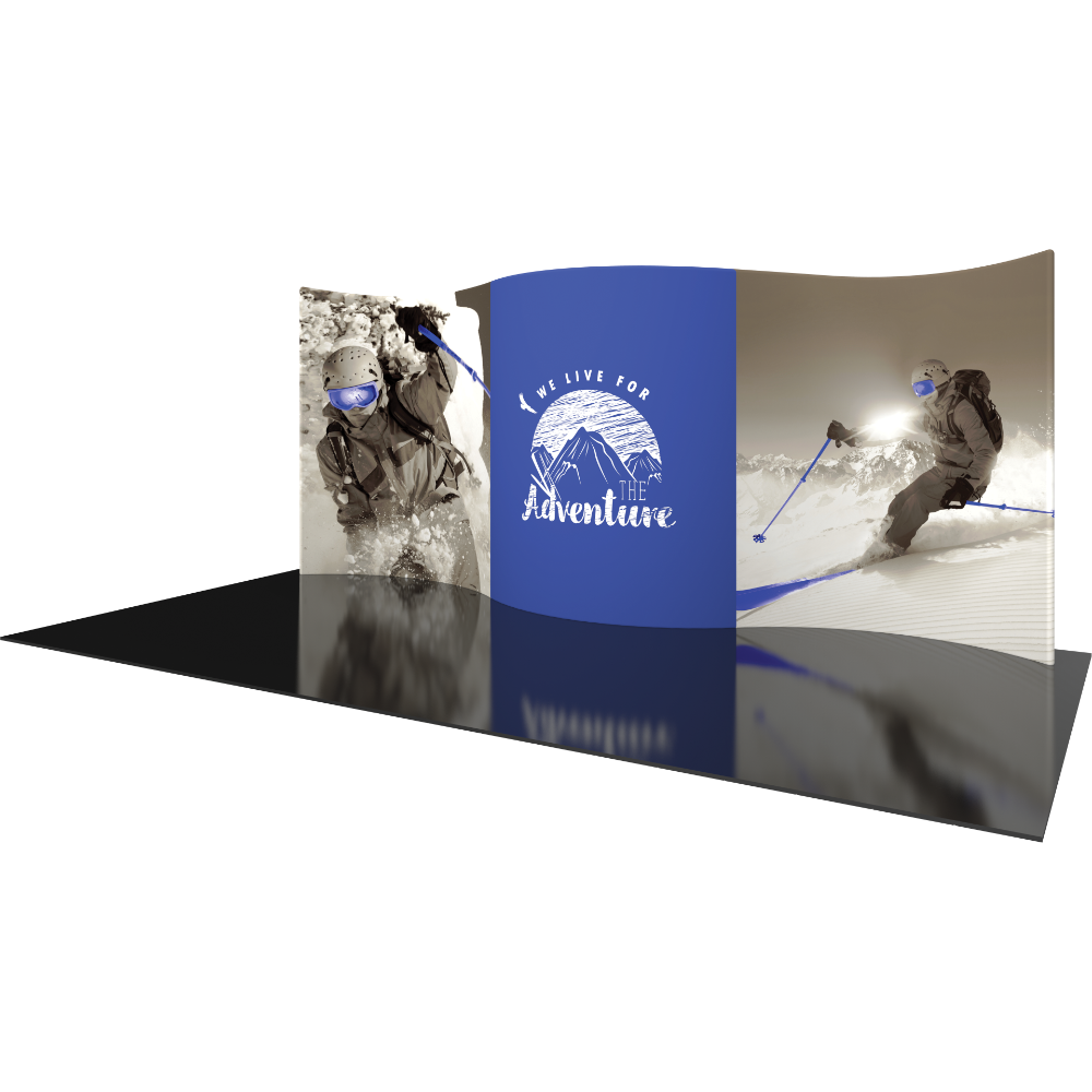 Formulate Designer Series 20ft Fabric Backwall Kit 01