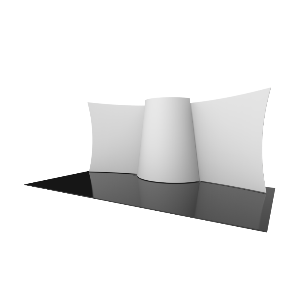 Formulate Designer Series 20ft Fabric Backwall Kit 03