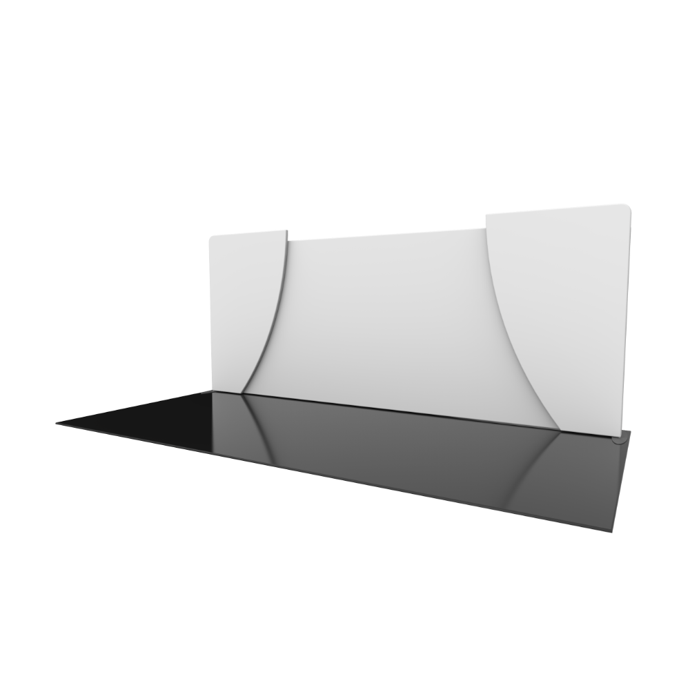 Formulate Designer Series 20ft Fabric Backwall Kit 04