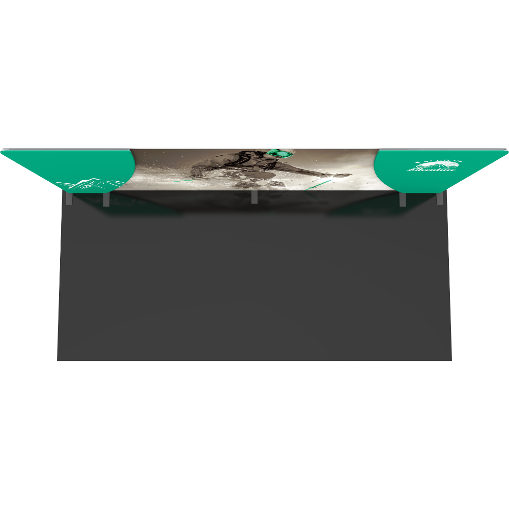 Formulate Designer Series 20ft Fabric Backwall Kit 04