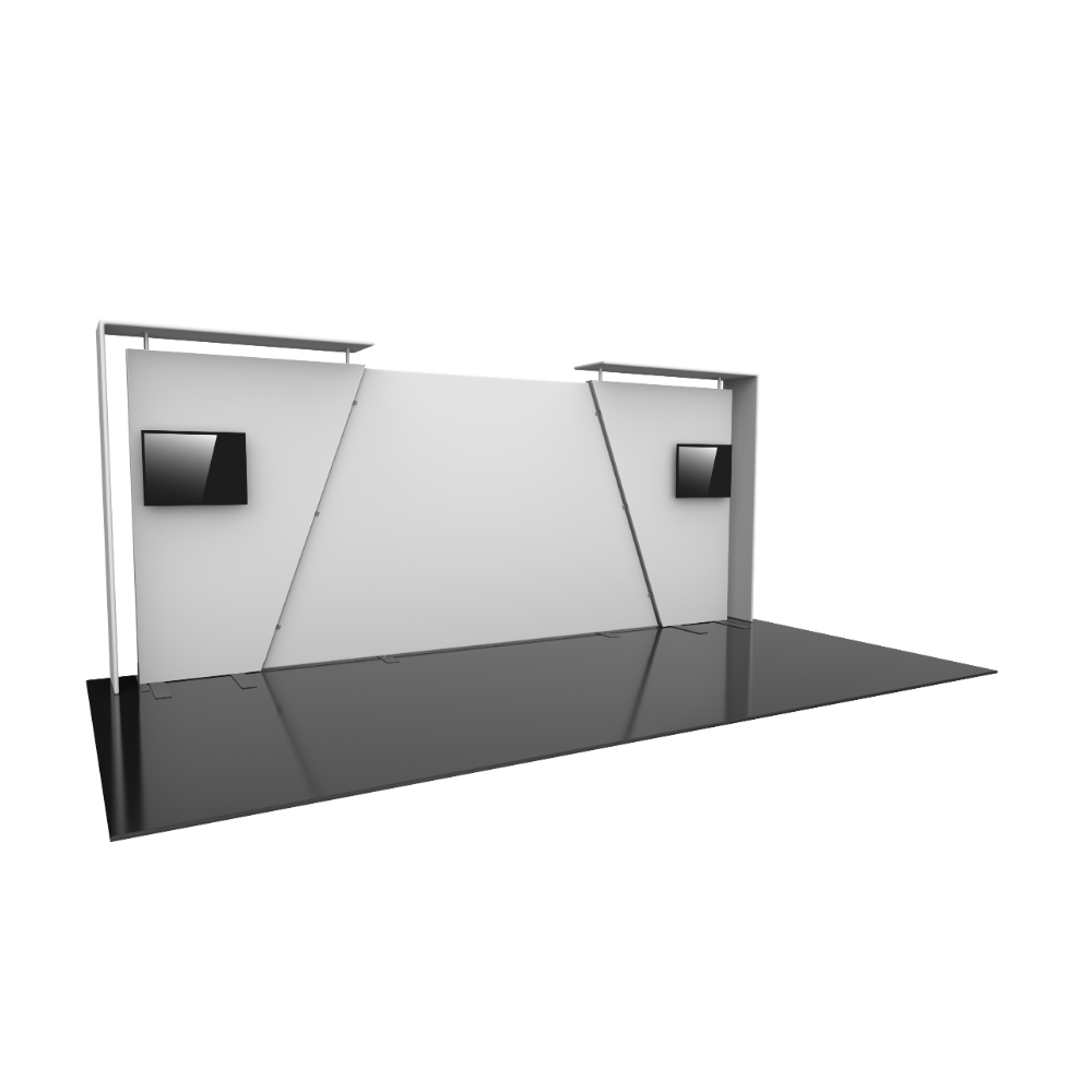 Formulate Designer Series 20ft Fabric Backwall Kit 08