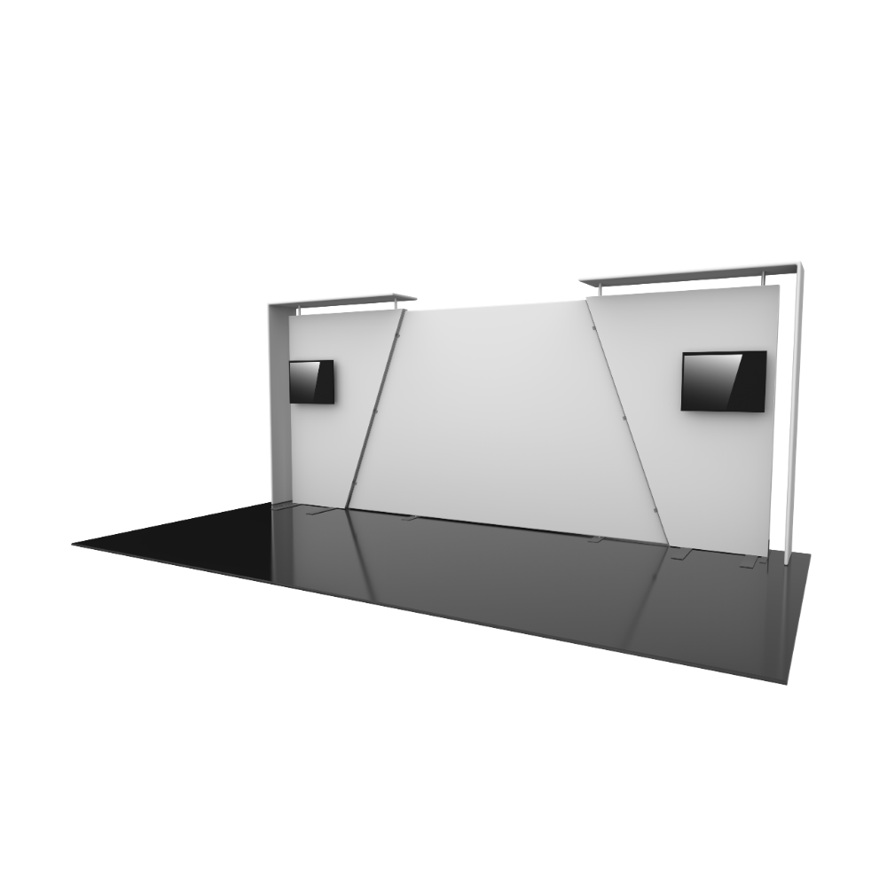 Formulate Designer Series 20ft Fabric Backwall Kit 08