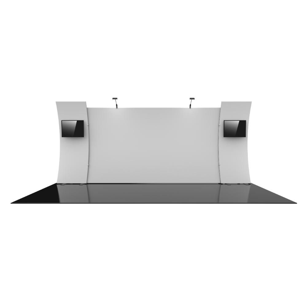Formulate Designer Series 20ft Fabric Backwall Kit 12