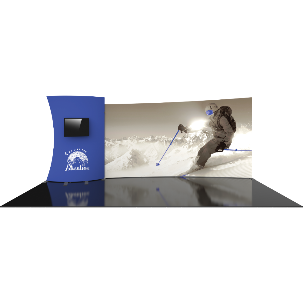 Formulate Designer Series 20ft Fabric Backwall Kit 13