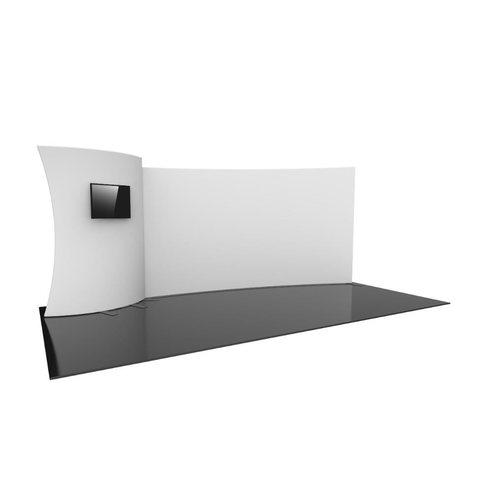 Formulate Designer Series 20ft Fabric Backwall Kit 13