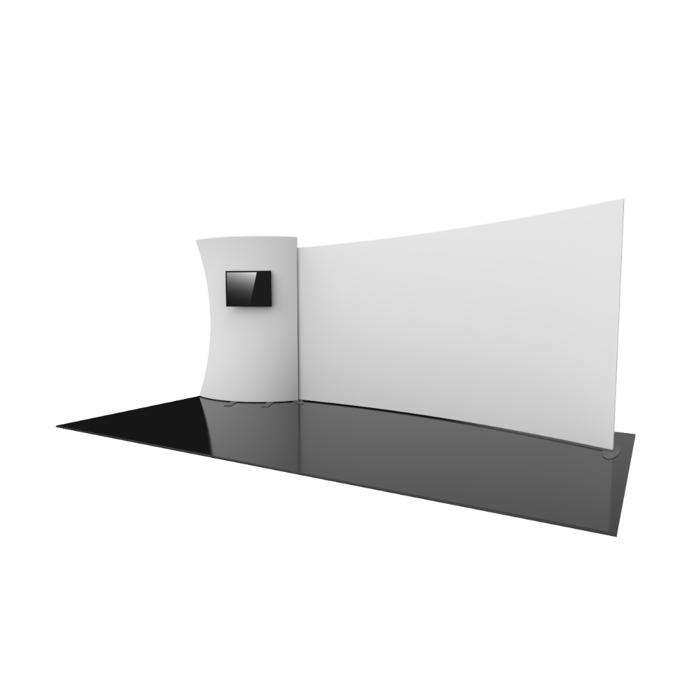 Formulate Designer Series 20ft Fabric Backwall Kit 13