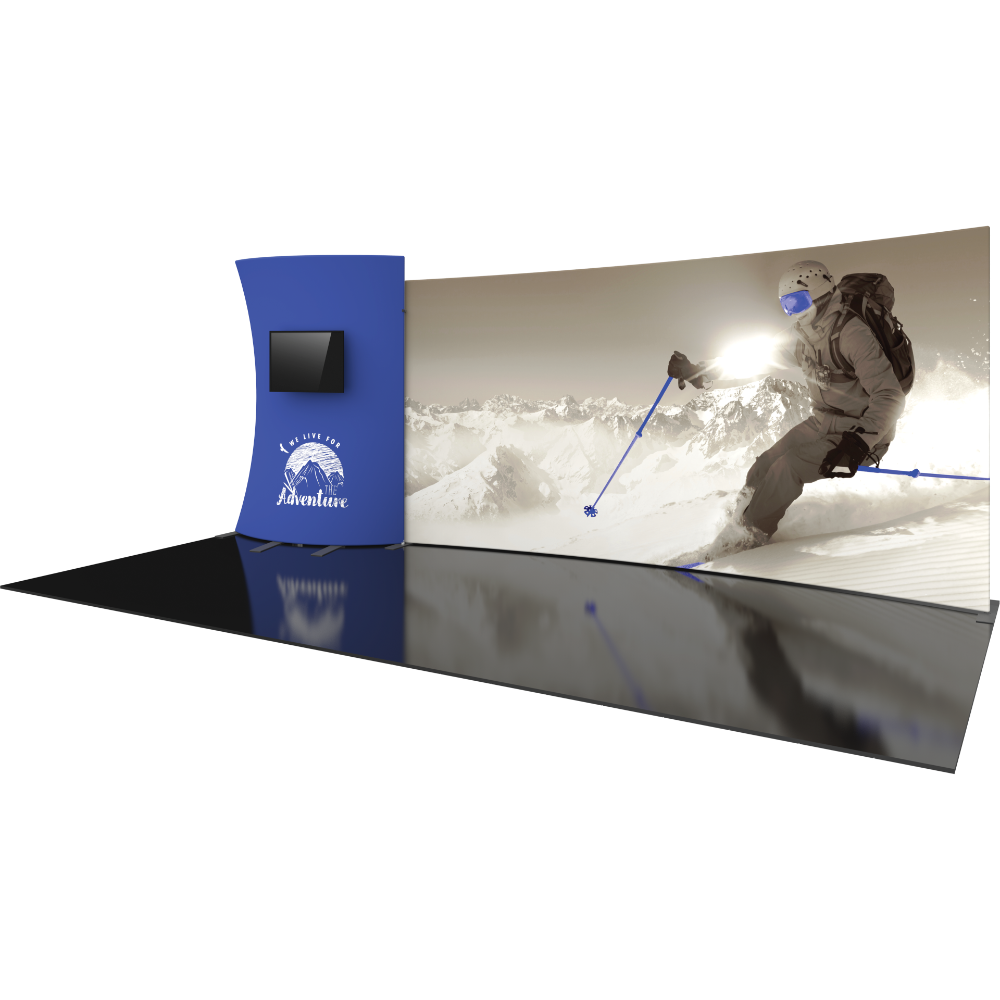 Formulate Designer Series 20ft Fabric Backwall Kit 13