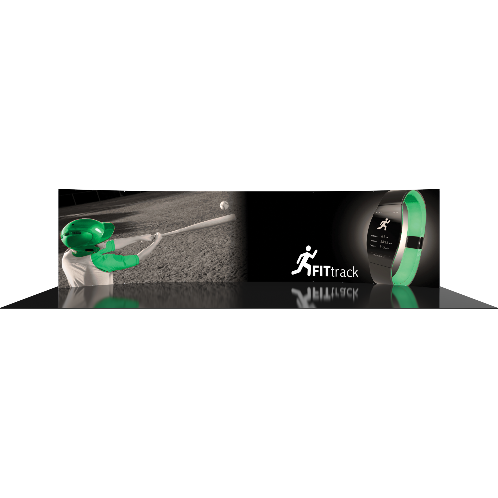 Formulate Designer Series 30ft Fabric Backwall Kit 03