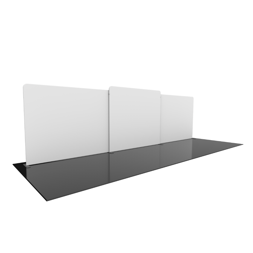 Formulate Designer Series 30ft Fabric Backwall Kit 05