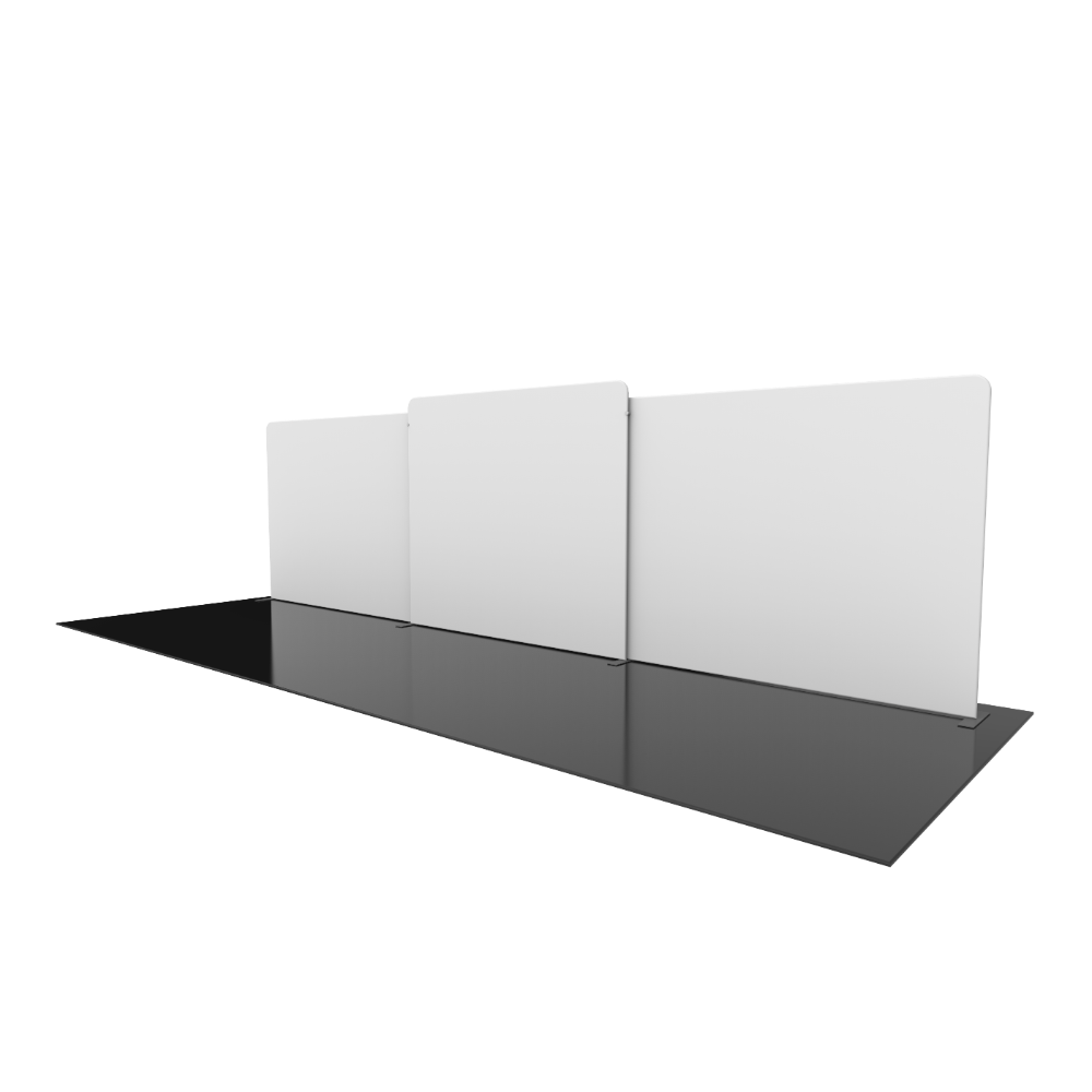 Formulate Designer Series 30ft Fabric Backwall Kit 05