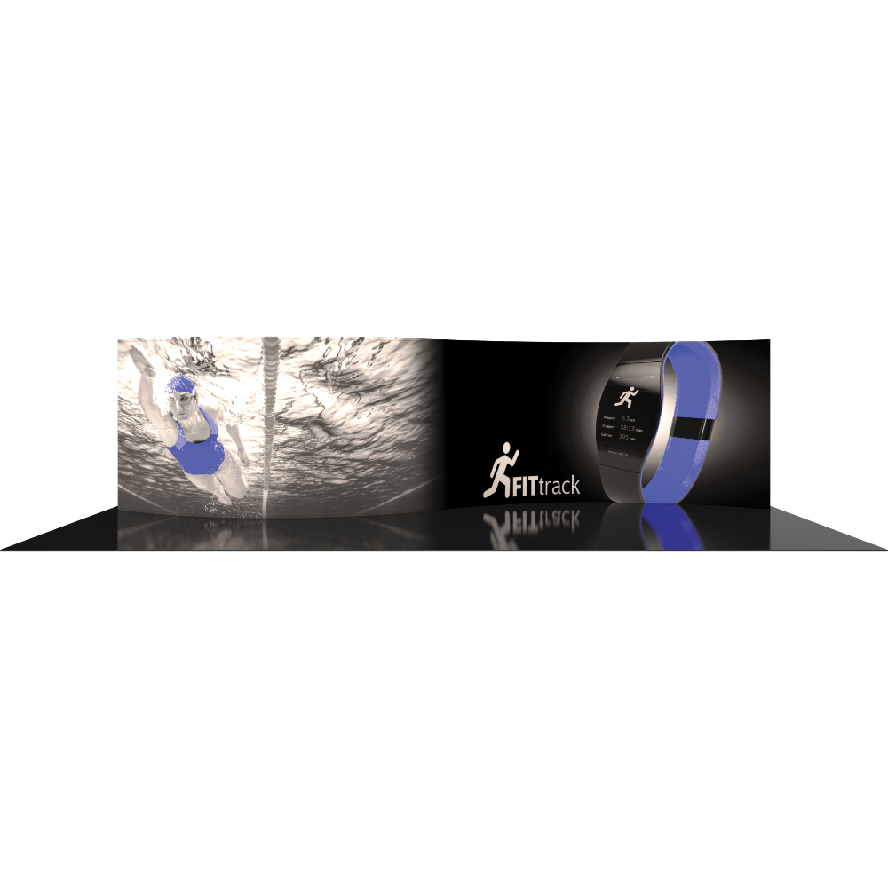 Formulate Designer Series 30ft Fabric Backwall Kit 06