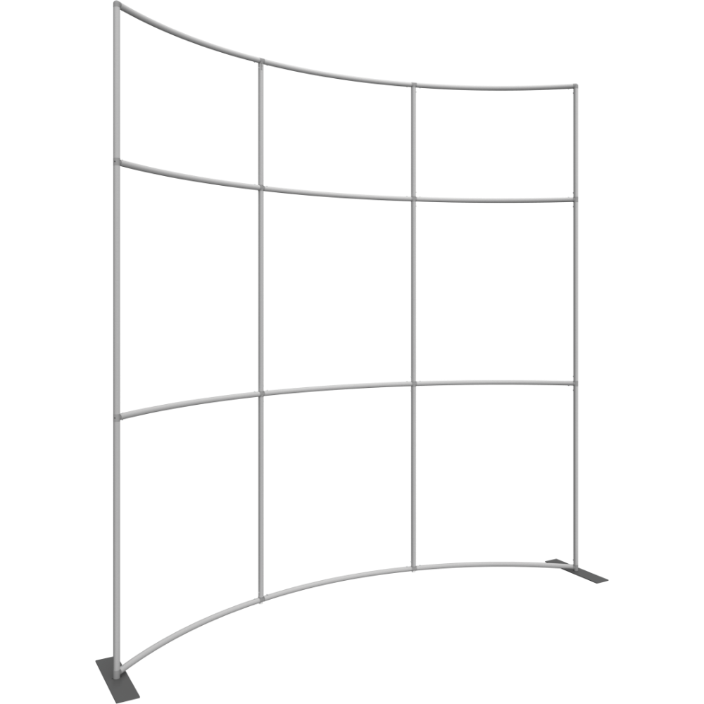 Formulate Master 10ft HC1 Horizontal Curve Fabric Backwall