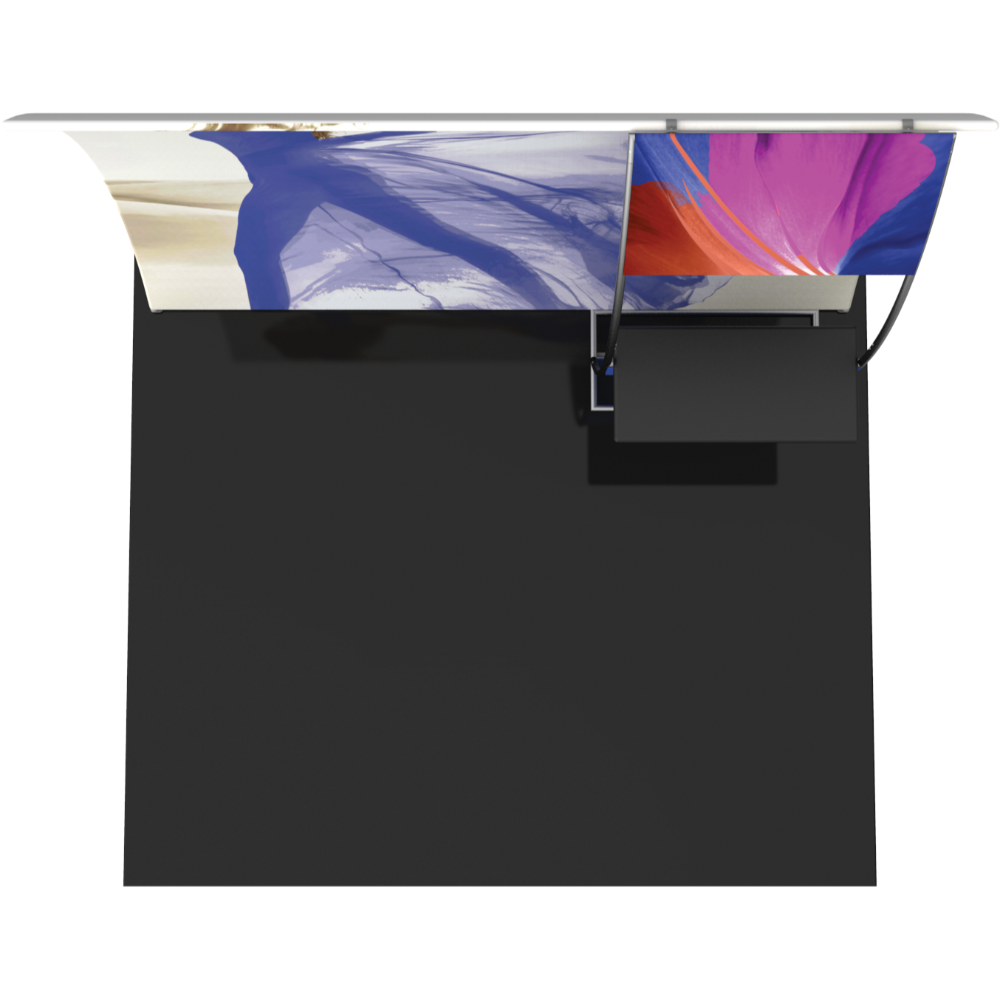 Formulate Master 10ft VC7 Vertical Curve Fabric Backwall