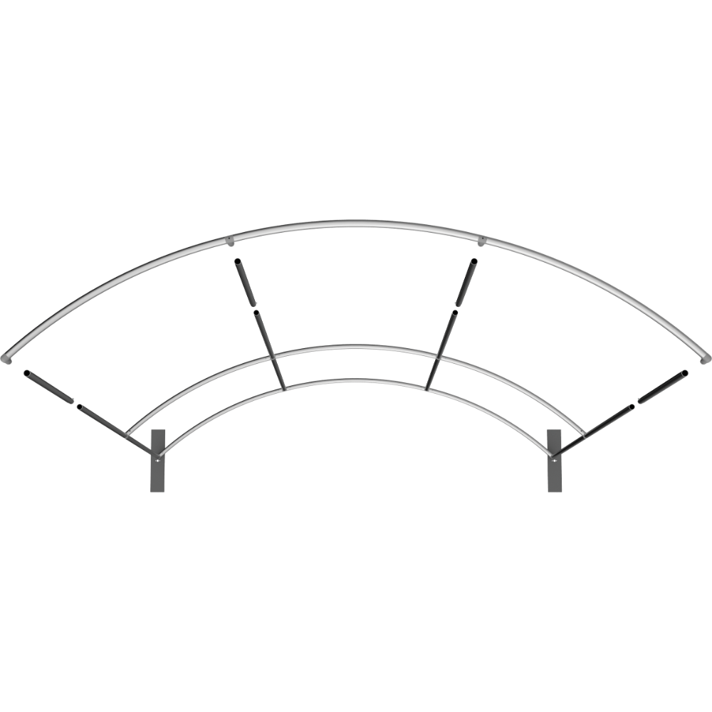 Formulate Master Backwall 2ft Height Extension Hardware