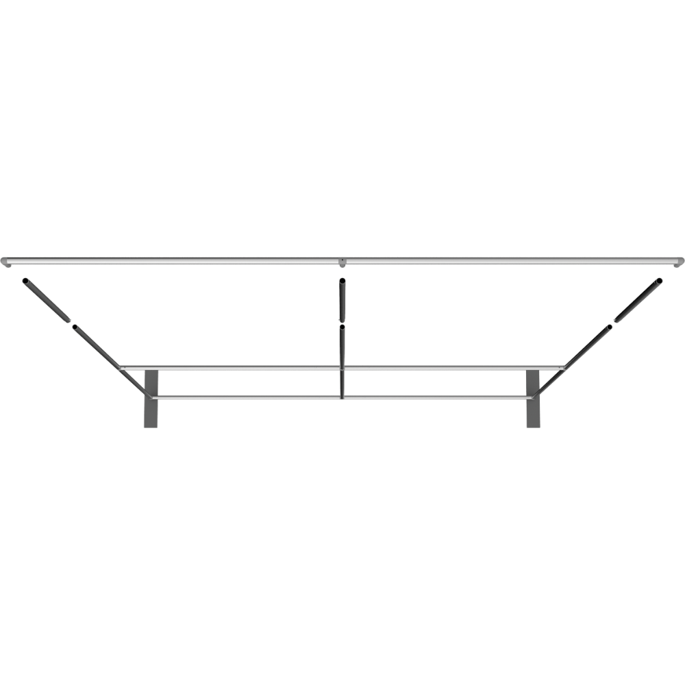 Formulate Master Backwall 2ft Height Extension Hardware