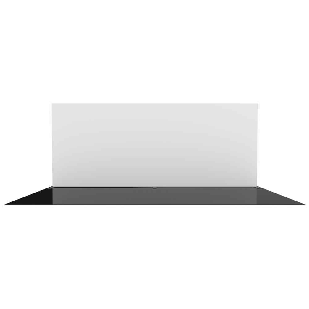 Formulate Master 20ft WS1 Straight Frame Fabric Backwall