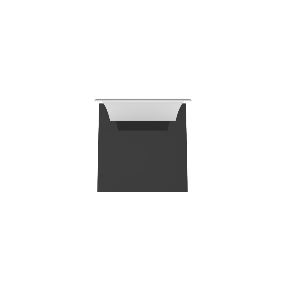 Formulate Master 8ft Vertical Curve Fabric Backwall