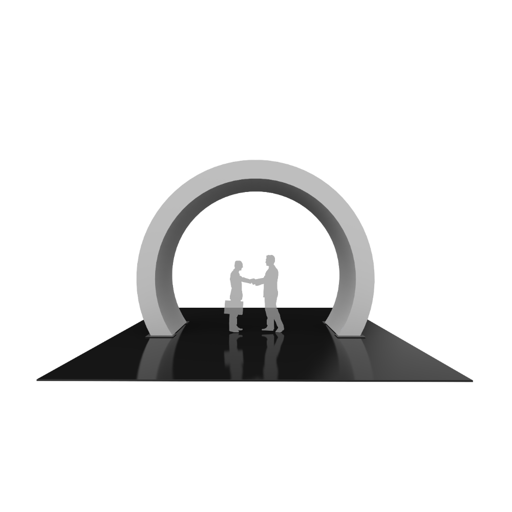 Formulate 12.5ft Arch 06 Tension Fabric Structure