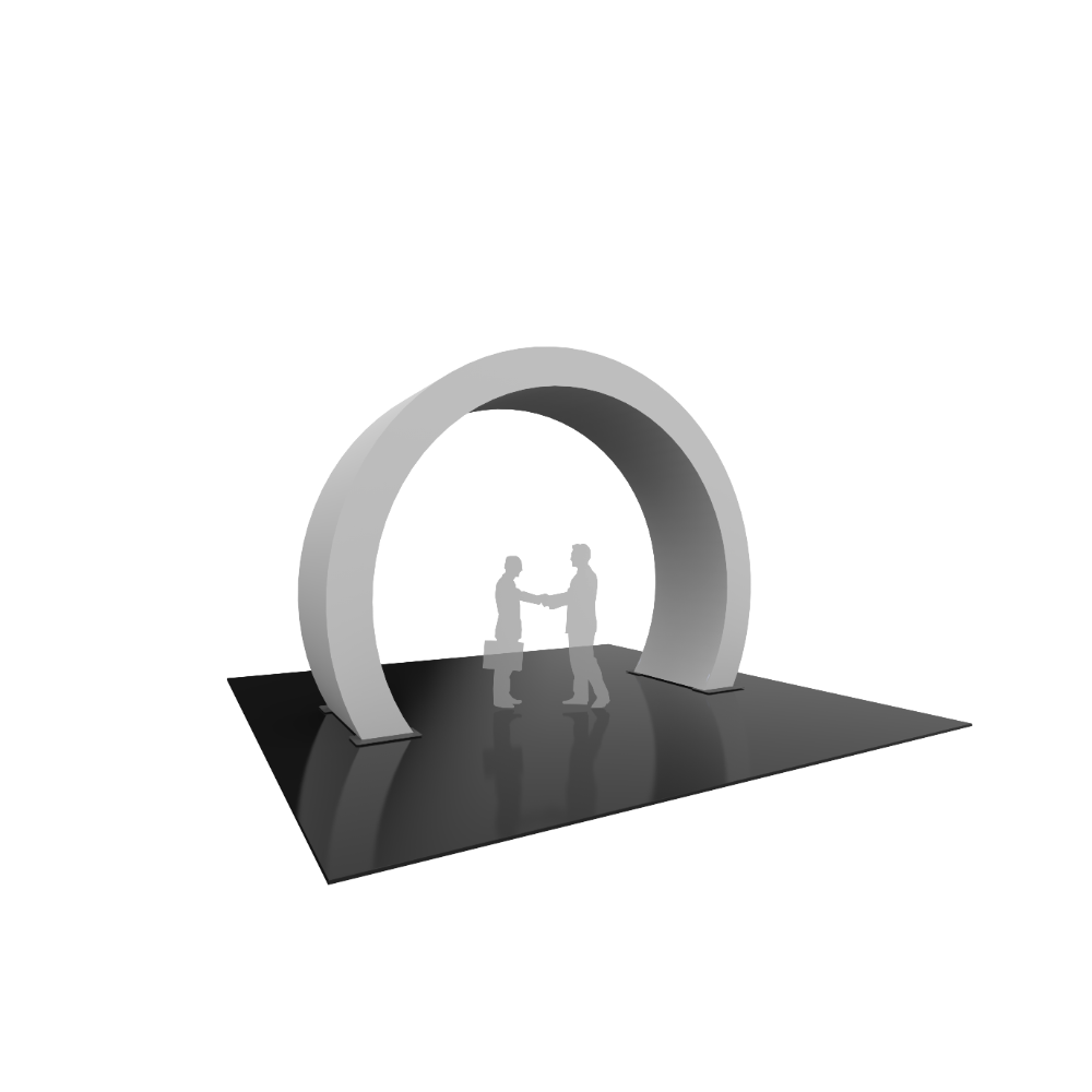 Formulate 12.5ft Arch 06 Tension Fabric Structure