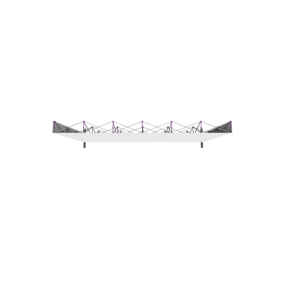 Hopup 15ft Straight Full Height Tension Fabric Display