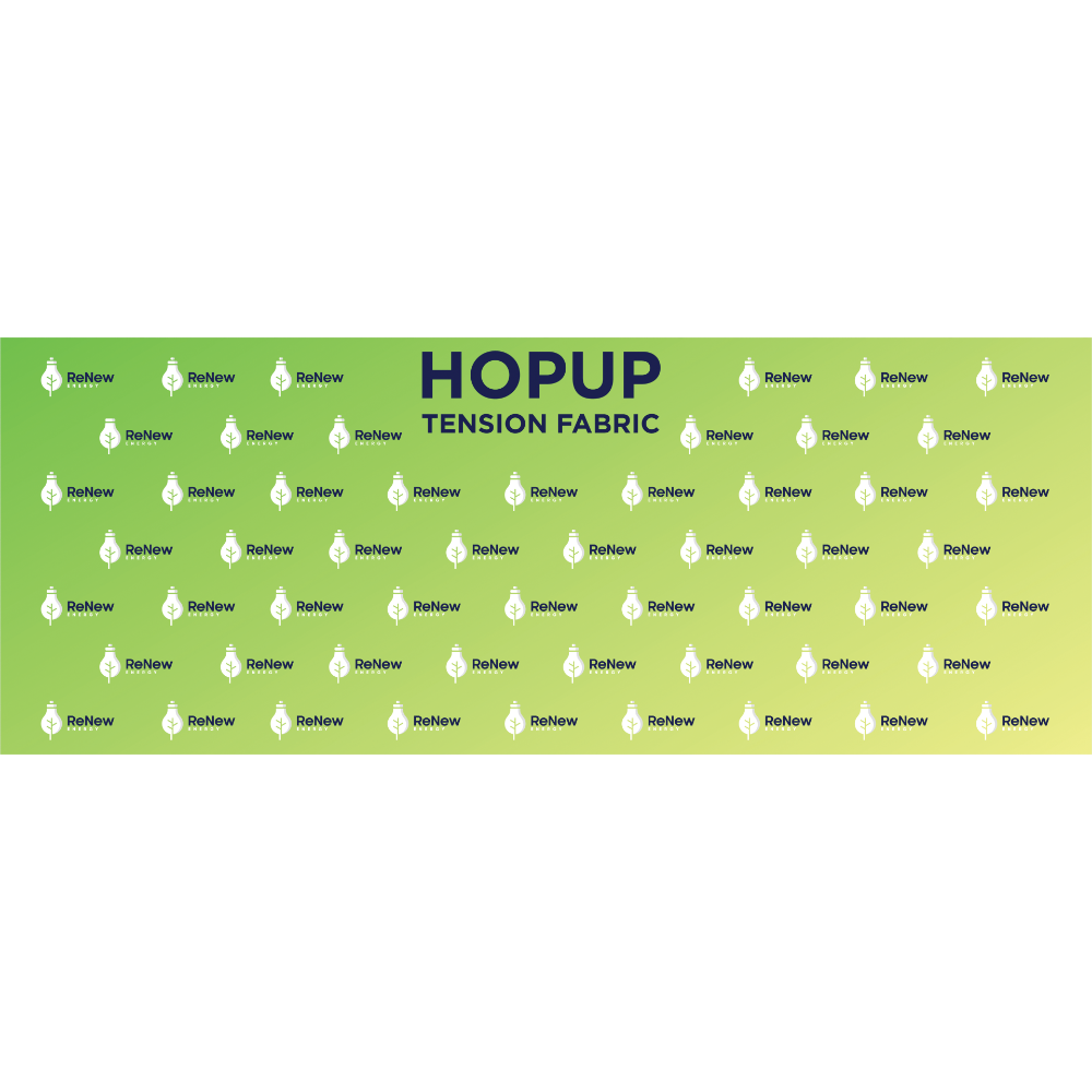 Hopup 20ft Straight Full Height Tension Fabric Display