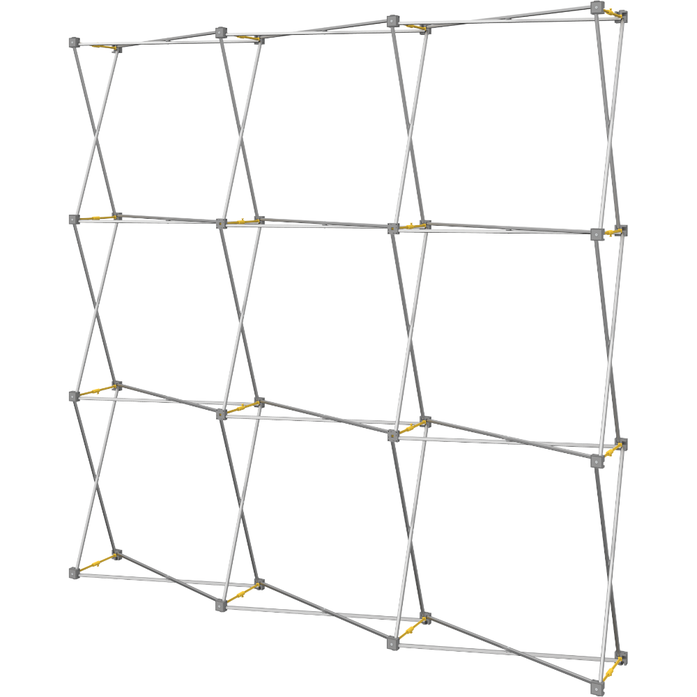 Hopup Lite 8ft Straight Full Height Tension Fabric Display