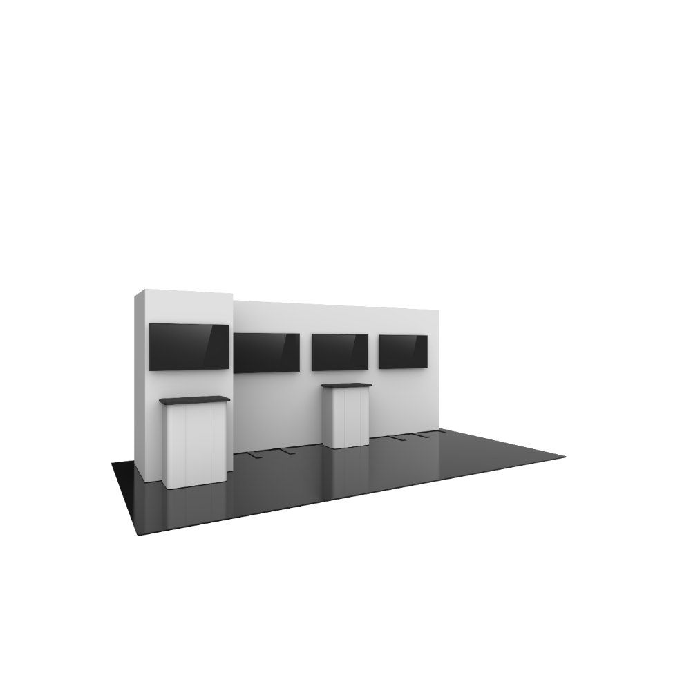 Hybrid Pro 20ft Modular Backwall Kit 25