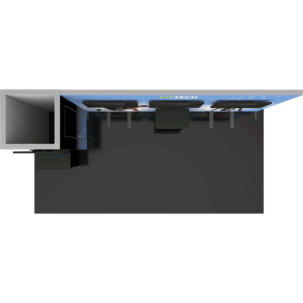 Hybrid Pro 20ft Modular Backwall Kit 25
