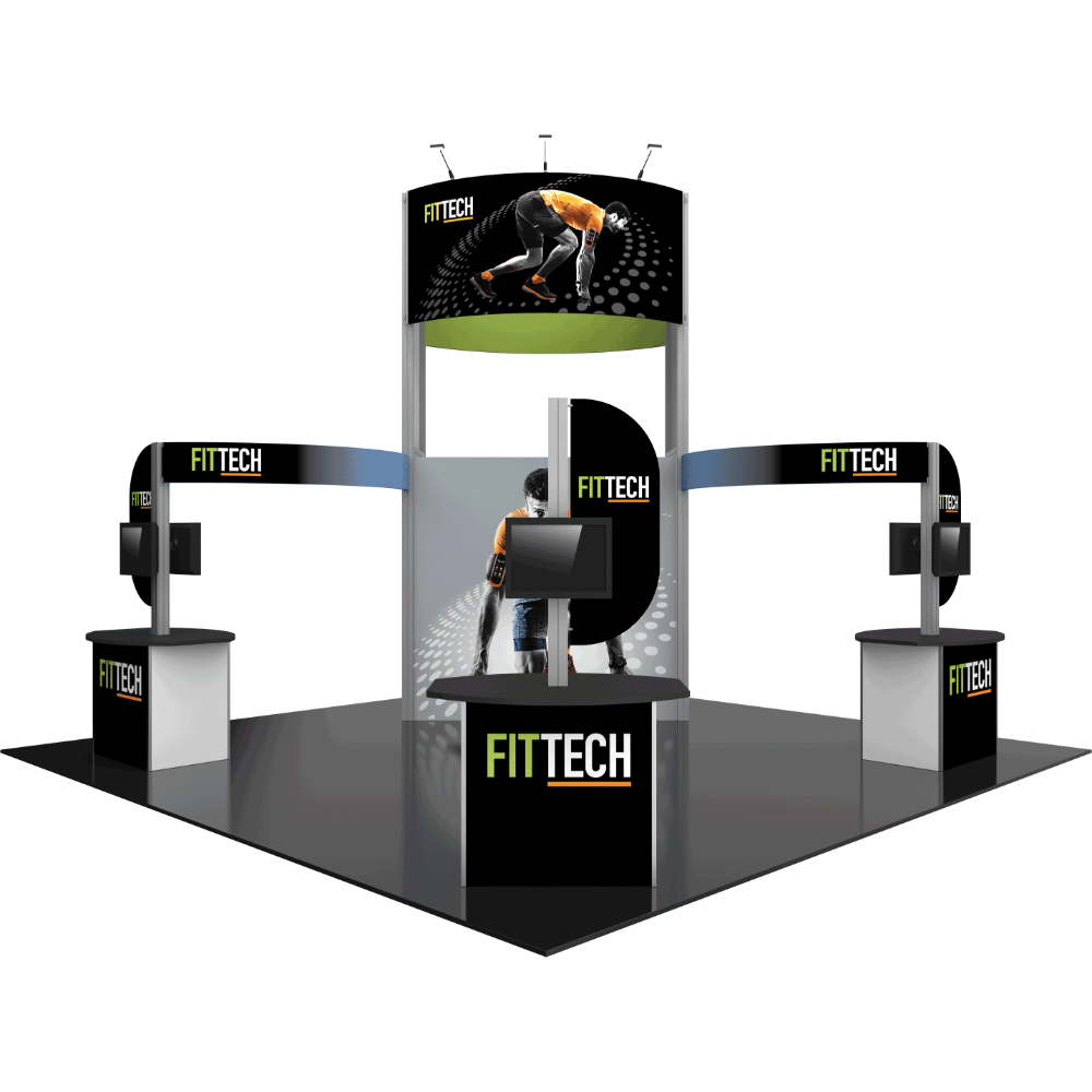 Hybrid Pro 20x20 Modular Island Kit 17