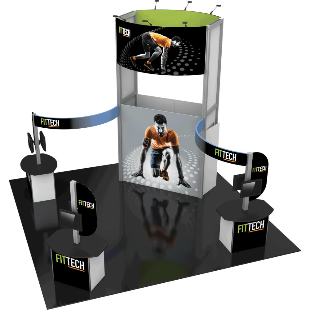 Hybrid Pro 20x20 Modular Island Kit 17