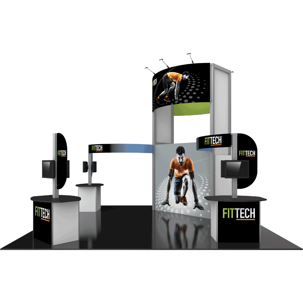 Hybrid Pro 20x20 Modular Island Kit 17