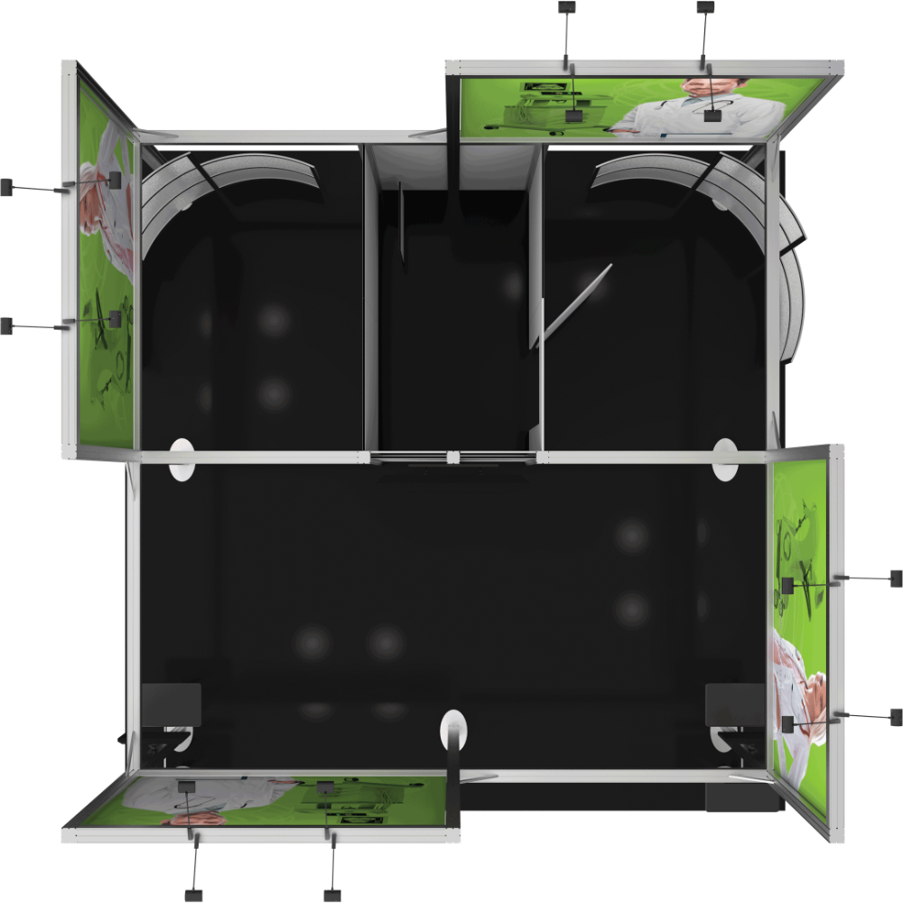 Hybrid Pro 20x20 Modular Island Kit 19