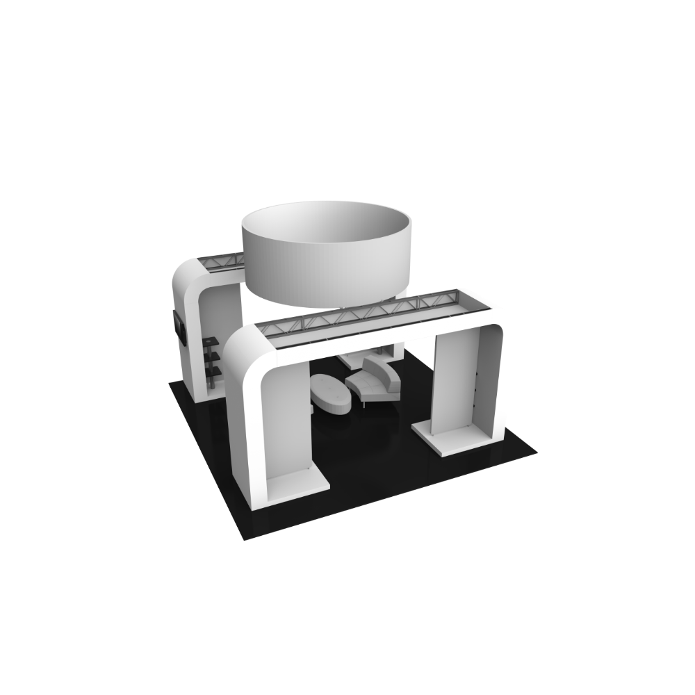 Hybrid Pro 20x20 Modular Island Kit 20