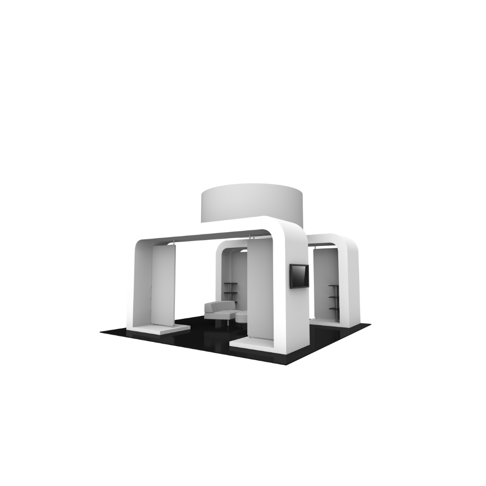 Hybrid Pro 20x20 Modular Island Kit 20