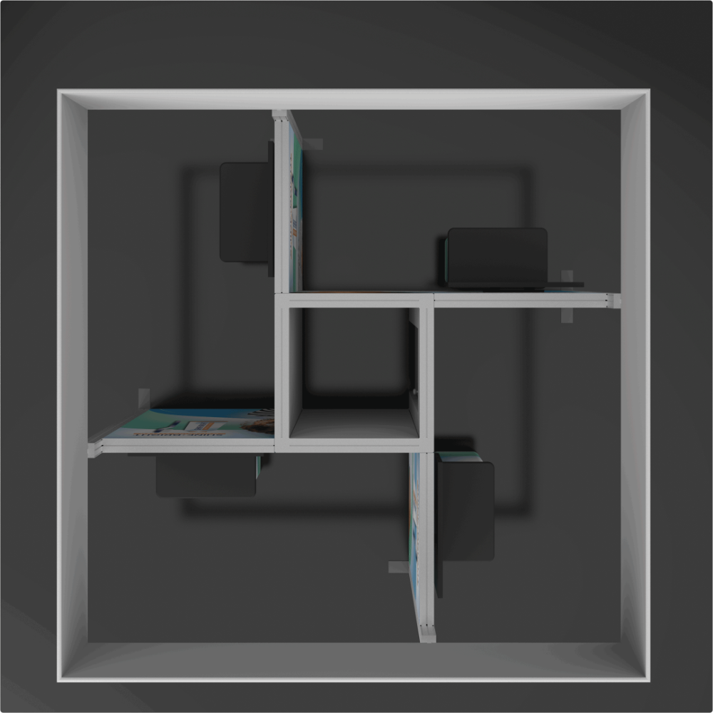 Hybrid Pro 20x20 Modular Island Kit 26