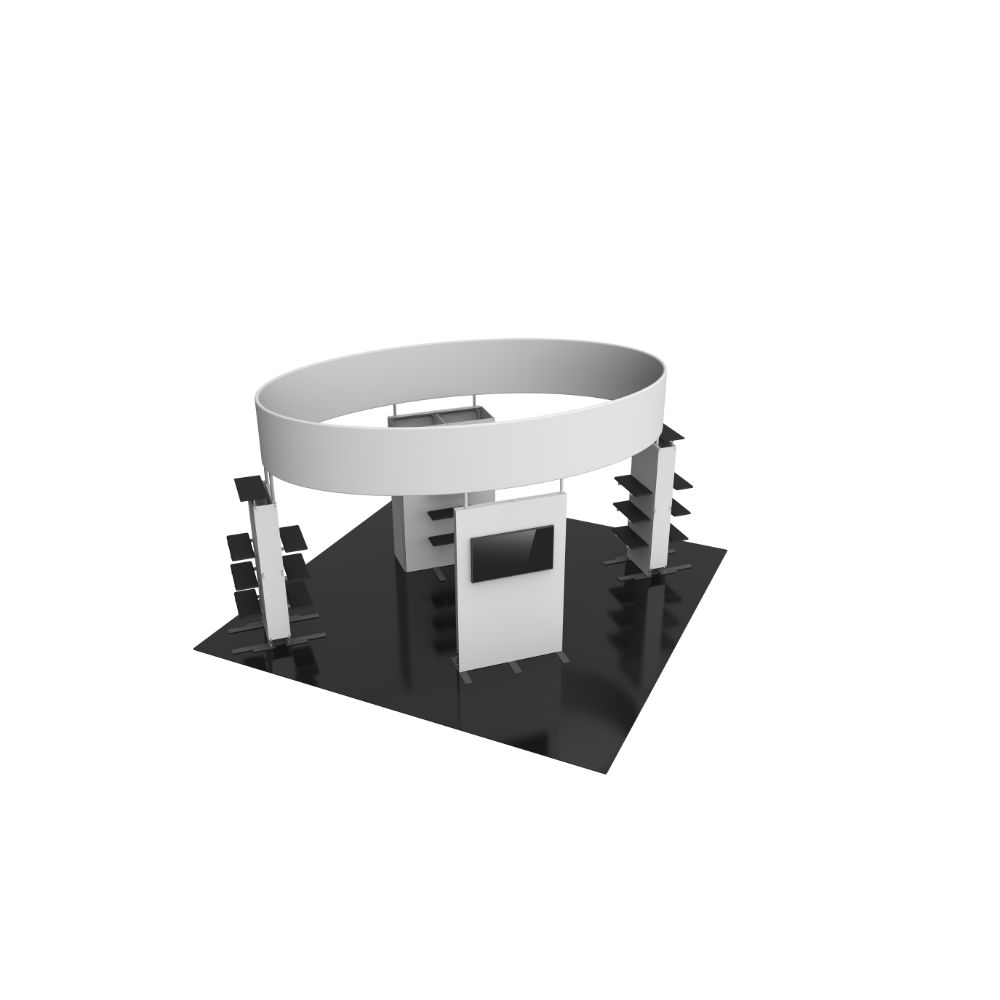 Hybrid Pro 20x20 Modular Island Kit 32